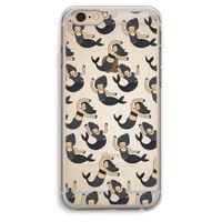 Zeemeermin: iPhone 6 Plus / 6S Plus Transparant Hoesje Zeemeermin: iPhone 6 Plus / 6S Plus Transparant Hoesje