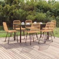 7-delige Tuinset poly rattan