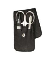 Erbe Solingen 3-delige manicure etui met drukknoopsluiting zwart (erbe9018) Erbe Solingen 3-delige manicure etui met drukknoopsluiting zwart (erbe9018)