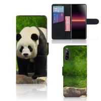 Sony Xperia L4 | Telefoonhoesje | Met pasjeshouder | Panda
