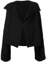 Yohji Yamamoto veste oversize - Noir - thumbnail