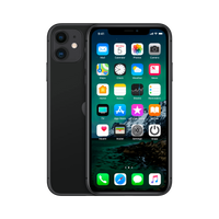 Refurbished iPhone 11 256 GB Zwart Als nieuw