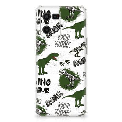 TPU Hoesje voor OPPO Reno7 4G Dinosaurus