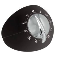 Metaltex Kookwekker Sinatra Design Rvs Zwart/chroom - thumbnail