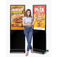 VEVOR Digitaal Klantenstopper Touchscreen 2K UHD LCD 109cm Reclamebord Bioscoop VEVOR Digitaal Klantenstopper Touchscreen 2K UHD LCD 109cm Reclamebord Bioscoop