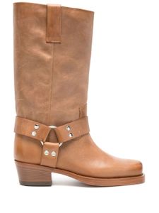 Paris Texas bottines Roxy 50 mm à talon - Marron