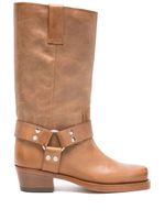 Paris Texas bottines Roxy 50 mm à talon - Marron