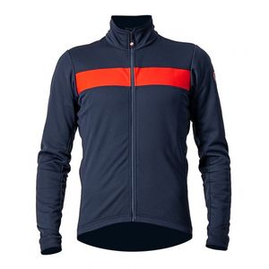 Castelli Raddoppia 3 fietsjack savile blauw heren M