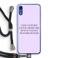 Regenboog: Honor Play 8A Transparant Hoesje met koord