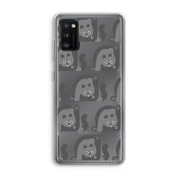 Cats: Samsung Galaxy A41 Transparant Hoesje