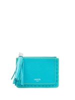 Lancel porte-cartes Premier Flirt à détail de pompon - Bleu