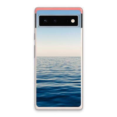 Water horizon: Google Pixel 6 Transparant Hoesje