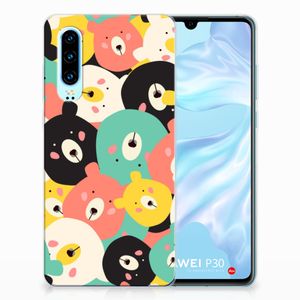 Huawei P30 Telefoonhoesje met Naam Bears