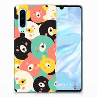 Huawei P30 Telefoonhoesje met Naam Bears - thumbnail