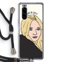 Ashley: Sony Xperia 5 Transparant Hoesje met koord