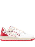 Enterprise Japan baskets Rocket en cuir à lacets - Blanc - thumbnail