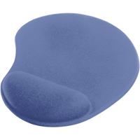 ednet Mauspad Muismat met polssteun Blauw - thumbnail