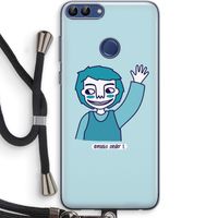 Zwaai: Huawei P Smart (2018) Transparant Hoesje met koord