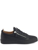 Giuseppe Zanotti baskets Frankie en cuir - Noir