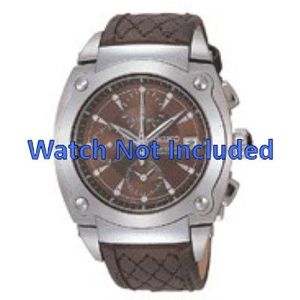 Horlogeband Seiko 7T92-0HZ0 / SNDZ85P1 / 4LM1JB Leder Bruin 20mm