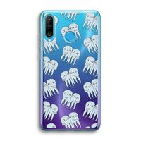 Octopussen: Huawei P30 Lite Transparant Hoesje Octopussen: Huawei P30 Lite Transparant Hoesje