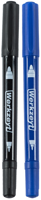 Werkzeyt Permanente Marker 2.2Mm Zwart+Blauw - ZYT24550 Werkzeyt Permanente Marker 2.2Mm Zwart+Blauw - ZYT24550