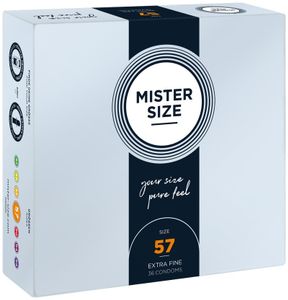 MISTER SIZE 57 - Iets Ruimere Condooms Ultradun 36 stuks