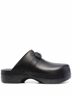 Ferragamo mules Gancini - Noir