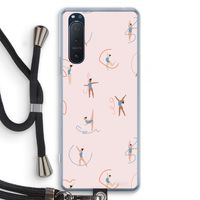 Dancing #3: Sony Xperia 5 II Transparant Hoesje met koord