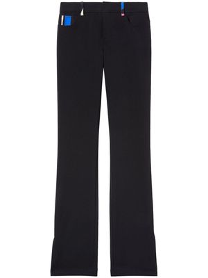 PUCCI pantalon droit à imprimé Marmo - Noir