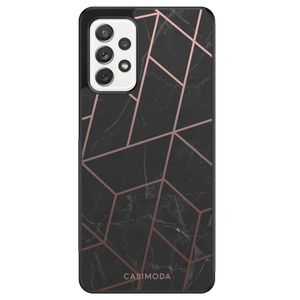 Samsung Galaxy A72 hoesje - Marble grid