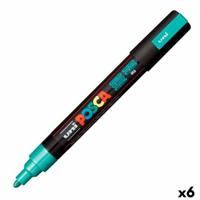 Markeerstiften POSCA PC-5M Groen (6 Stuks)