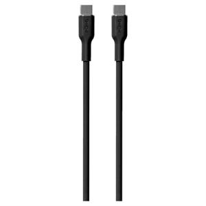 Puro Icon Zachte USB-C / USB-C Kabel - 1,5m - Zwart