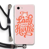 Hustle Lady: Pixel 3 XL Transparant Hoesje met koord