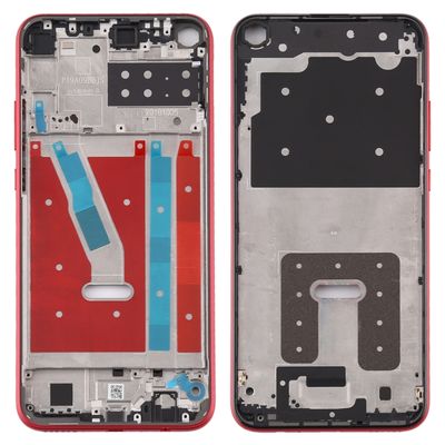 Originele middenframe bezelplaat voor Huawei P40 Lite E / Geniet van 10(Rood)