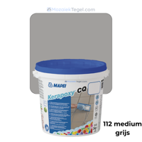 Mapei | Kerapoxy Easy Design | 112 Medium Grijs | Voegmiddel