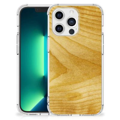 iPhone 13 Pro Max Stevig Telefoonhoesje Licht Hout iPhone 13 Pro Max Stevig Telefoonhoesje Licht Hout