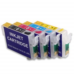 Inktmedia® - Geschikt Epson 29XL Set T2991, T2992, T2993, en T2994 Navulbare cartridges (met ARC chip)