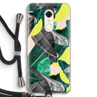Fantasie jungle: Xiaomi Redmi 5 Transparant Hoesje met koord