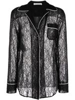 Philosophy Di Lorenzo Serafini chemise Stretch en dentelle - Noir