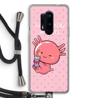 Love You A Lotl: OnePlus 8 Pro Transparant Hoesje met koord