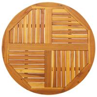 Tafelblad rond 90x2,2 cm massief acaciahout