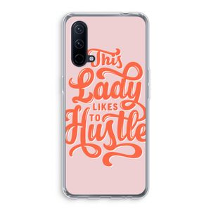 Hustle Lady: OnePlus Nord CE 5G Transparant Hoesje