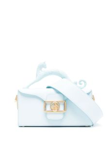 Lanvin nano Pencil Cat leather bag - Bleu