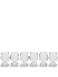 Ichendorf Milano lot de 6 verres à vin rouge Tutu - Blanc