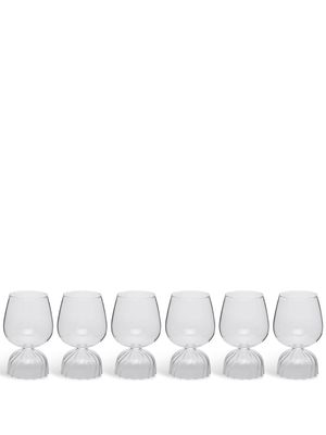 Ichendorf Milano lot de 6 verres à vin Tutu - Blanc