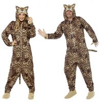 Onesie luipaard voor volwassenen - thumbnail