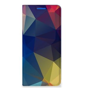 OPPO Reno6 5G Stand Case Polygon Dark