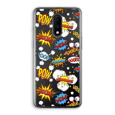 Pow Smack: OnePlus 7 Transparant Hoesje