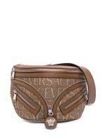 Versace sac banane Versace Allover en jean - Marron